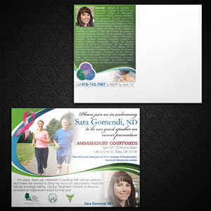 Postcard Design by Mon01 for Ambassadors Courtyards | Design: #3363439