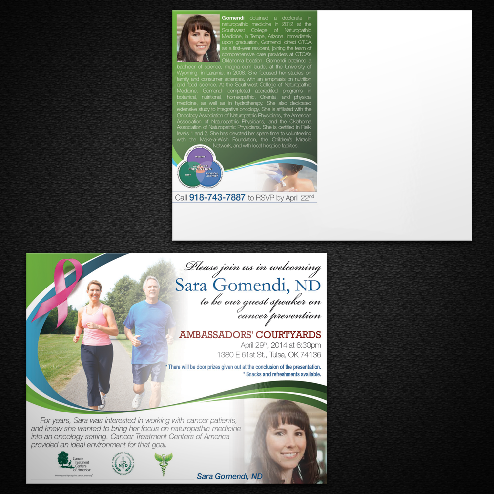 Postcard Design by Mon01 for Ambassadors Courtyards | Design #3409011