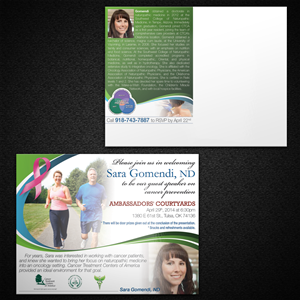 Postcard Design by Mon01 for Ambassadors Courtyards | Design: #3409011