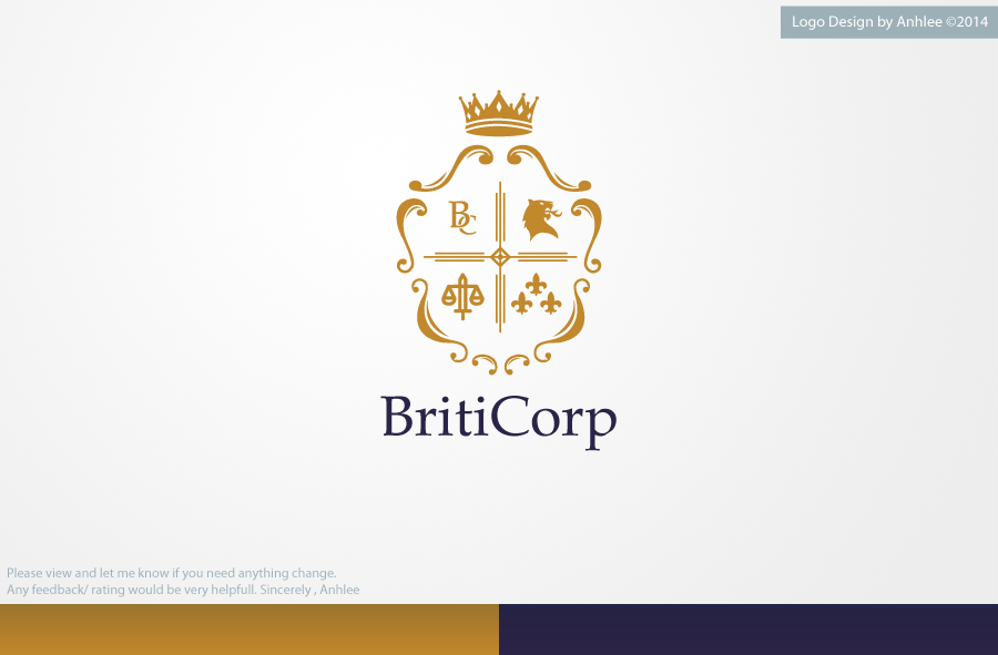 Logo-Design von Anhlee für BritiCorp LLC | Design #3437971