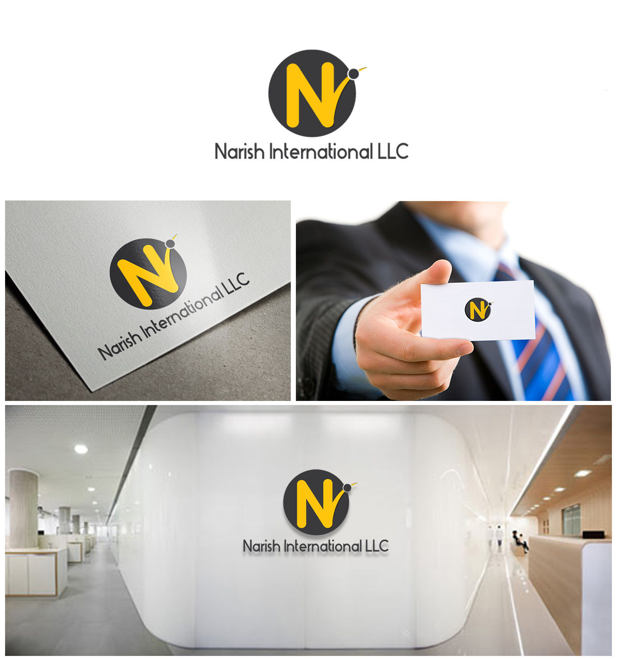 Logo Design by Gentle Spring Rain for Narish International LLc | Design #3350838