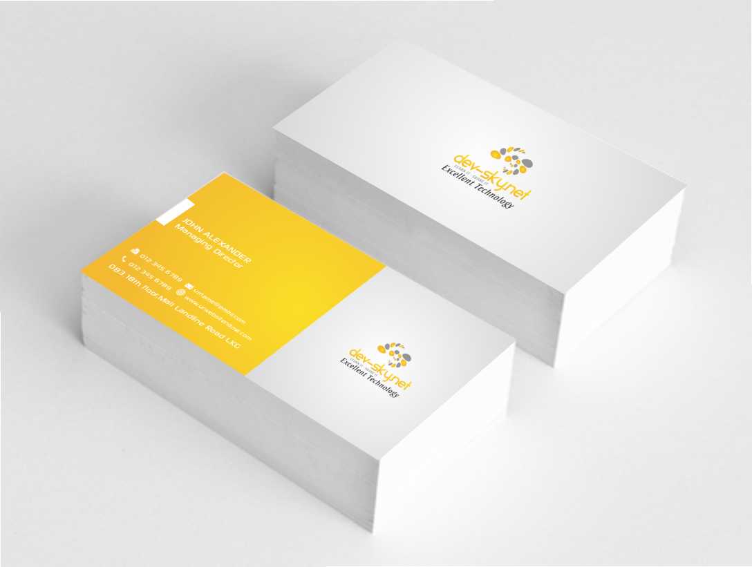 Business Card Design by AwsomeD for dev-sky.net | Design #3320219