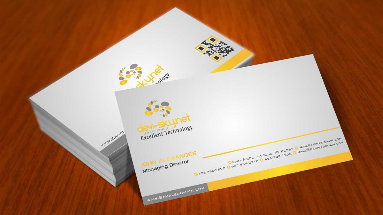 Business Card Design by AwsomeD for dev-sky.net | Design #3320224