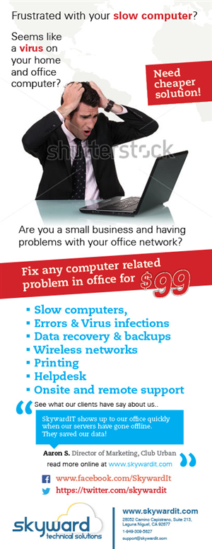 Flyer Design by Dizahyn for this project | Design: #3384817