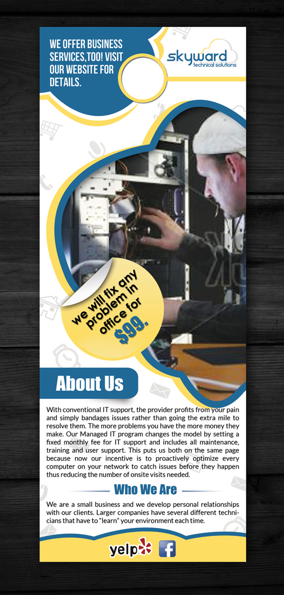 Flyer Design by ESolz Technologies for this project | Design #3364366