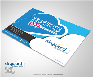 Flyer Design by Mahmoud Shahin for this project | Design: #3332877