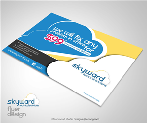 Flyer Design by Mahmoud Shahin for this project | Design: #3332880