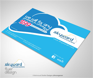 Flyer Design by Mahmoud Shahin for this project | Design: #3332886