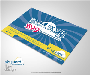 Flyer Design by Mahmoud Shahin for this project | Design: #3332904
