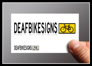 Logo Design by DollFace for DeafBikeSigns | Design: #3318662