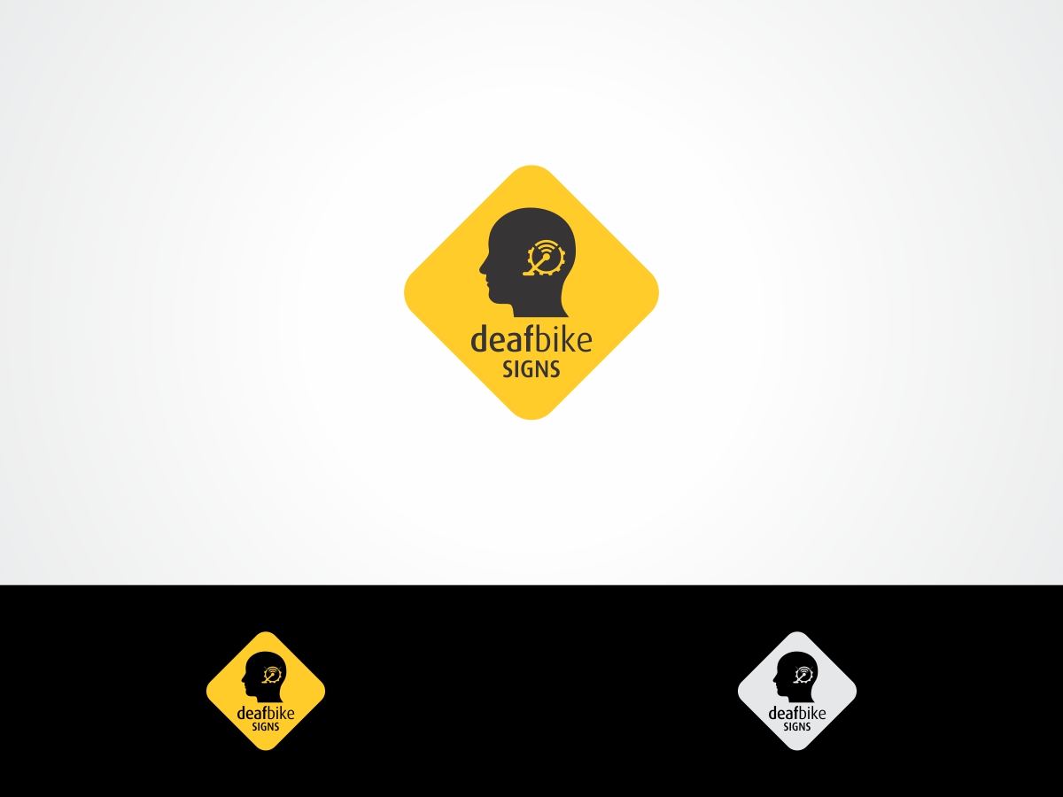 Logo Design by denuj for DeafBikeSigns | Design #3323214