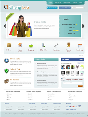 Web-Design von pb für dieses Projekt | Design: #828457