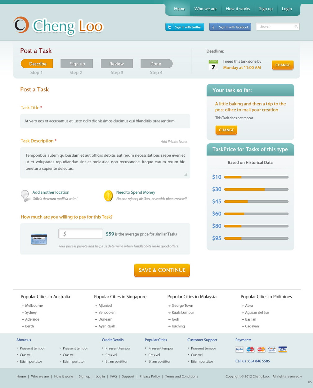 Web Design by pb for this project | Design #828458