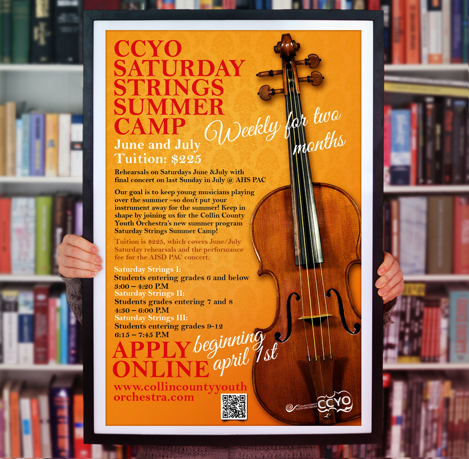 Poster Design by junaid younas for Collin County Youth Orchestra | Design #3379300