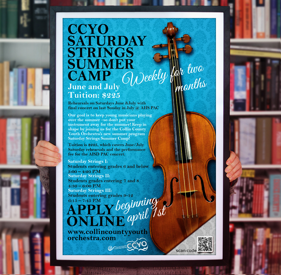 Poster Design by junaid younas for Collin County Youth Orchestra | Design #3379306