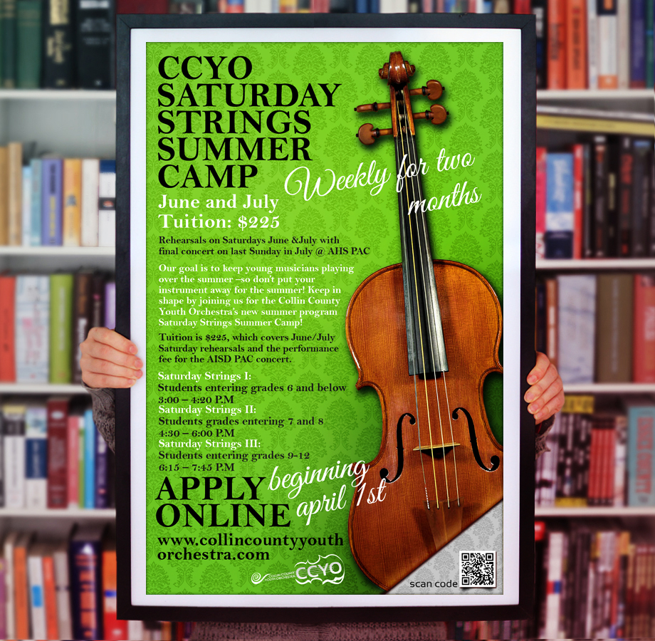 Poster Design by junaid younas for Collin County Youth Orchestra | Design #3379318
