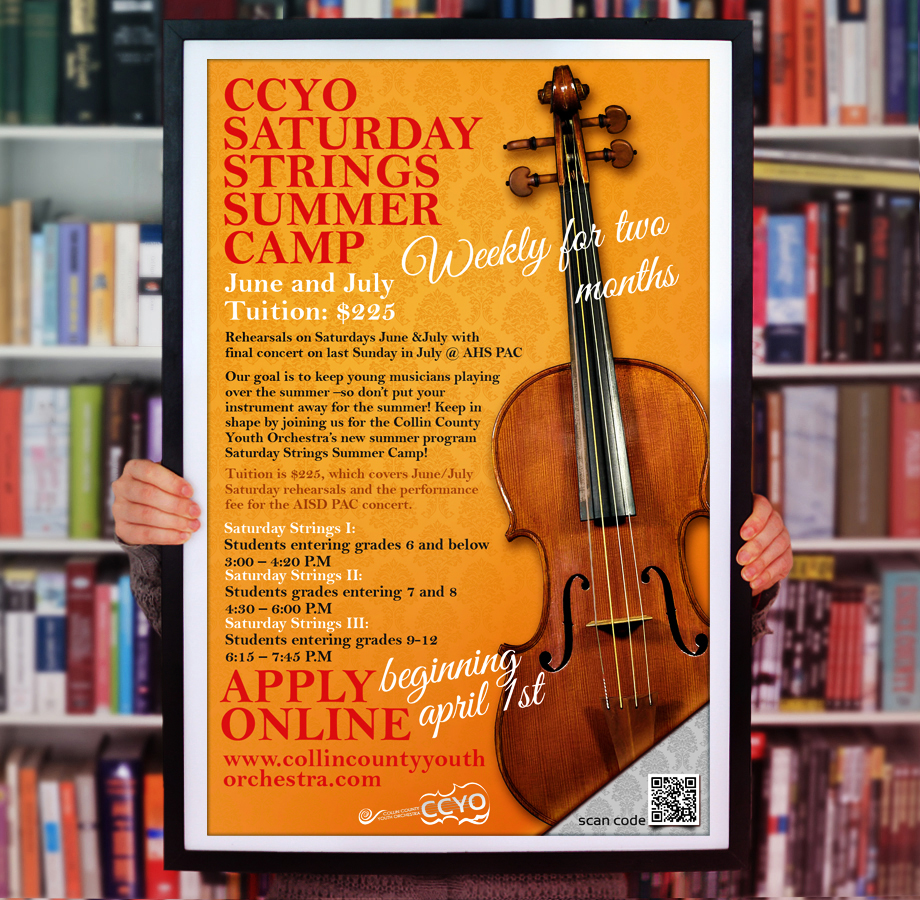 Poster Design by junaid younas for Collin County Youth Orchestra | Design #3379332