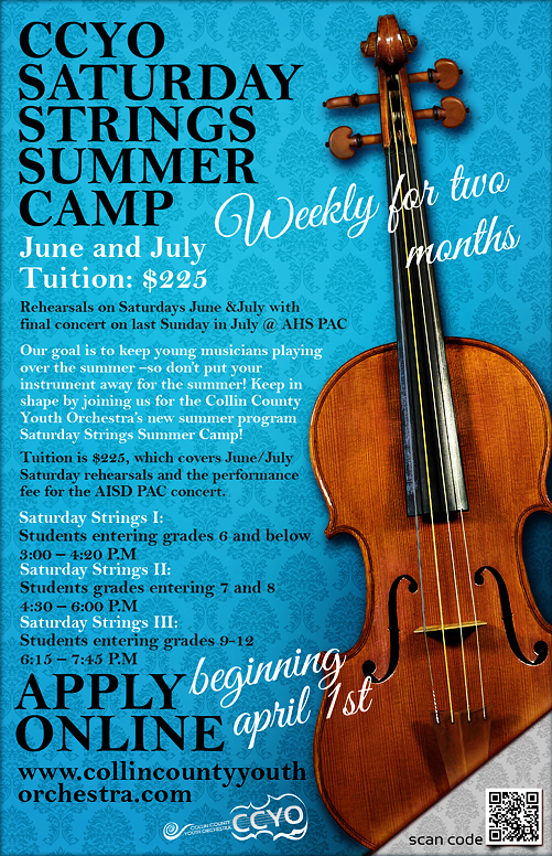 Poster Design by junaid younas for Collin County Youth Orchestra | Design #3380547