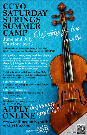 Poster Design by junaid younas for Collin County Youth Orchestra | Design #3380547