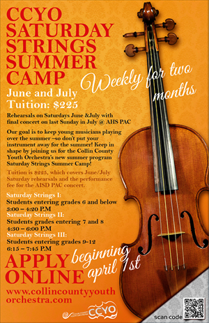 Design de Poster par junaid younas pour Collin County Youth Orchestra | Design : #3380655