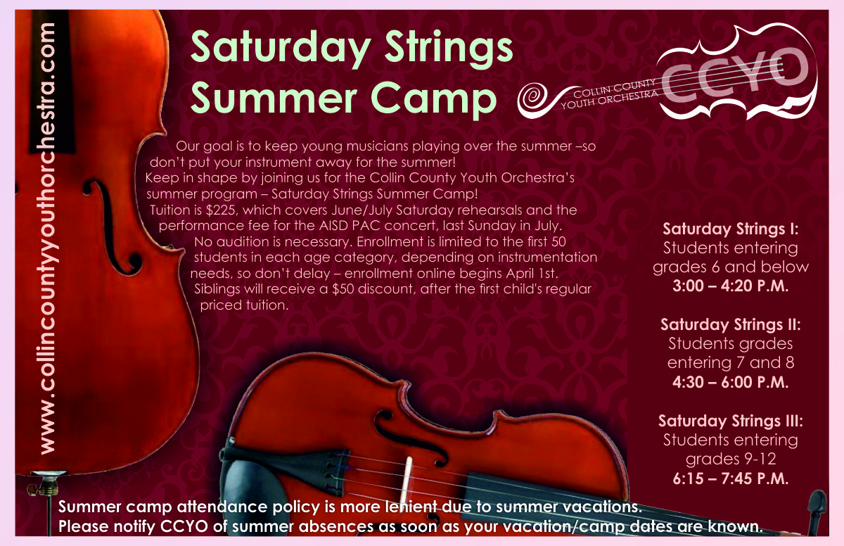 Poster Design by kincs for Collin County Youth Orchestra | Design #3335059