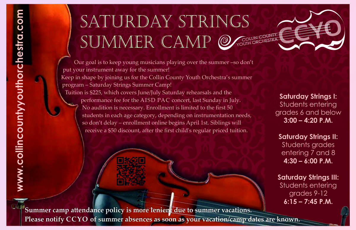 Poster Design by kincs for Collin County Youth Orchestra | Design #3361836