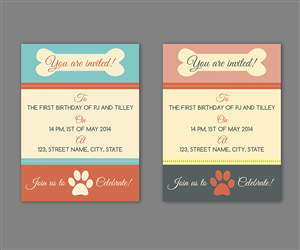 Invitation Design by karolin for this project | Design: #3355335