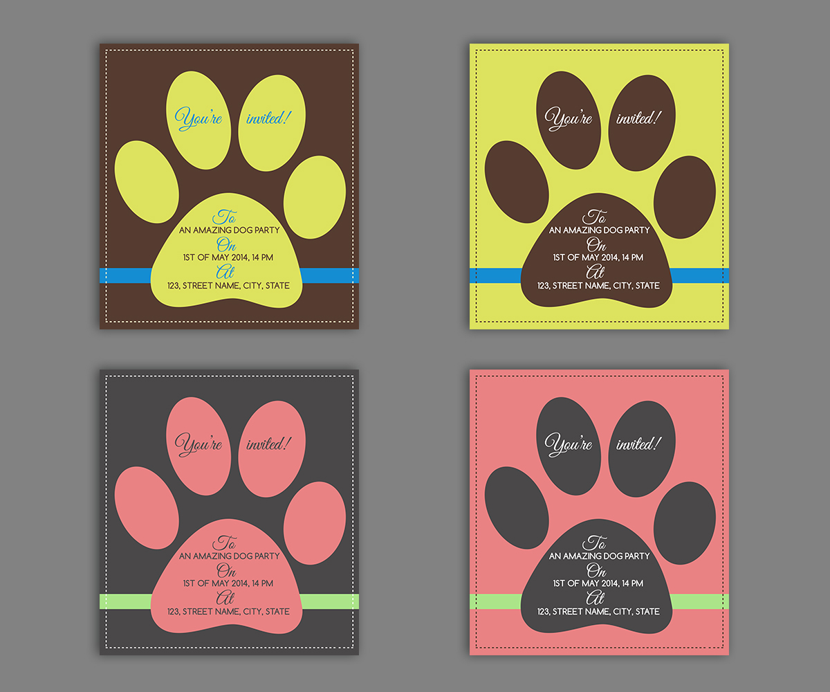 Invitation Design by karolin for this project | Design #3376487