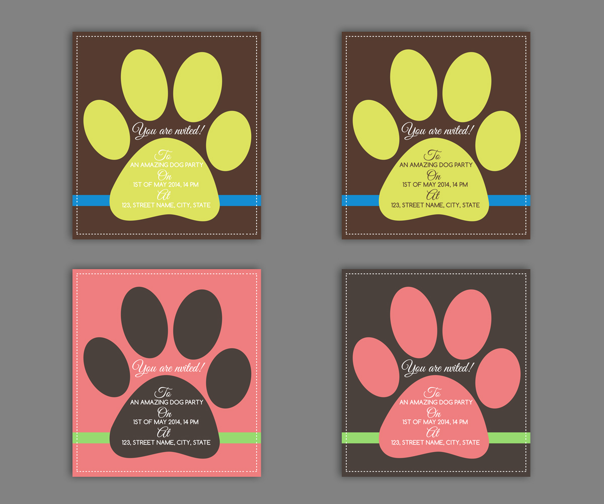 Invitation Design by karolin for this project | Design #3386721