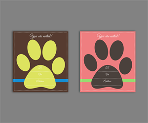 Invitation Design by karolin for this project | Design: #3398569