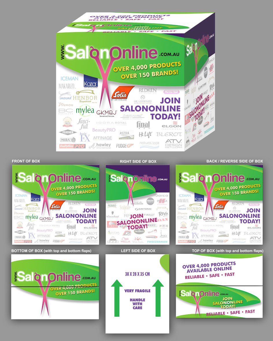 Grafik-Design von The Freelance Designer für Laxales Hair and Beauty Supplies | Design #3344031