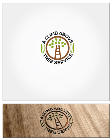 Logo Design by DUAL DESIGNER for A Climb Above Tree Service | Design #3331450