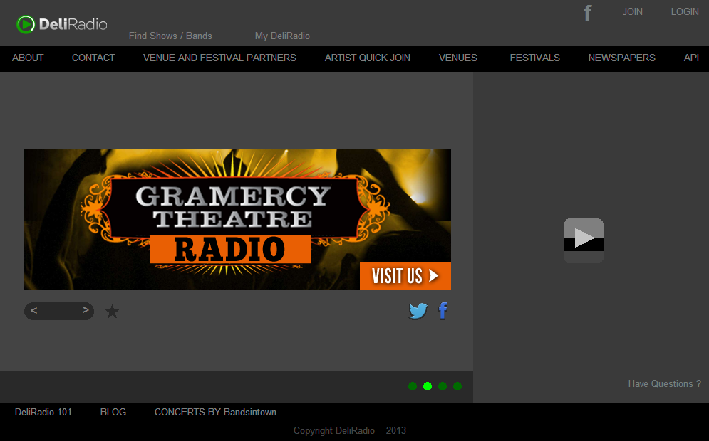 Web Design by coa for DeliRadio | Design #3338441