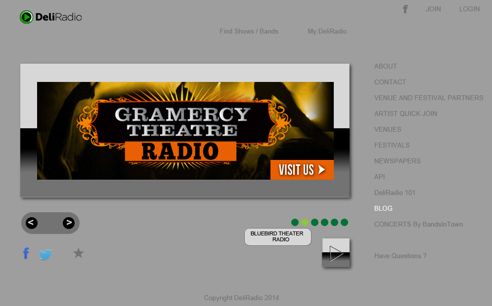 Web Design by coa for DeliRadio | Design #3341593