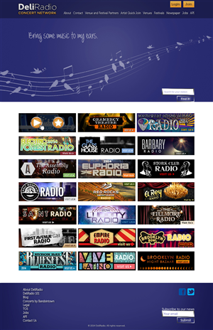 Web Design by NLDesign for DeliRadio | Design: #3328524