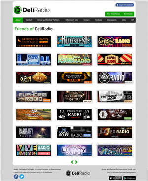 Web Design by webxvision for DeliRadio | Design: #3352128