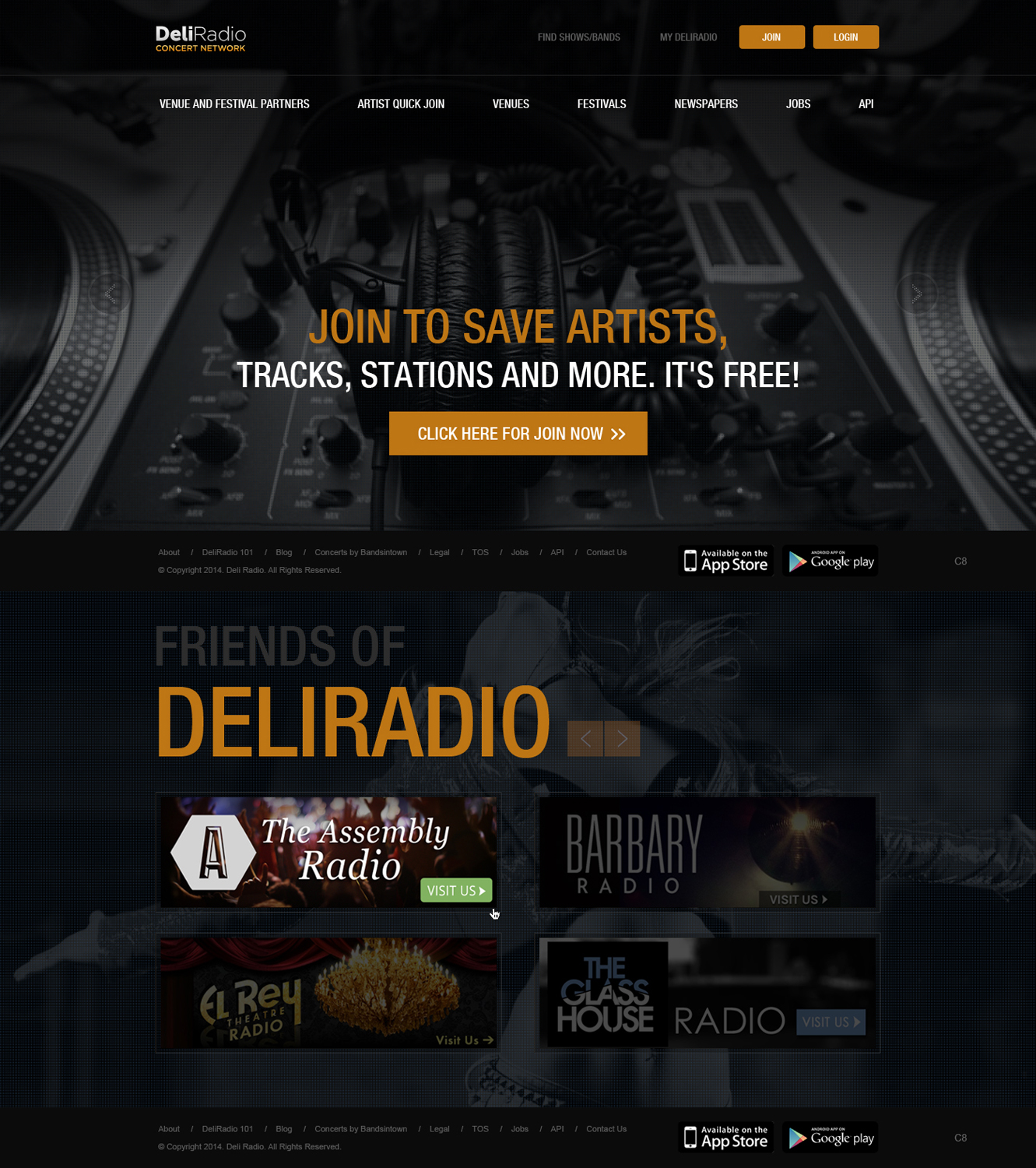 Web Design par pb pour DeliRadio | Design #3323337
