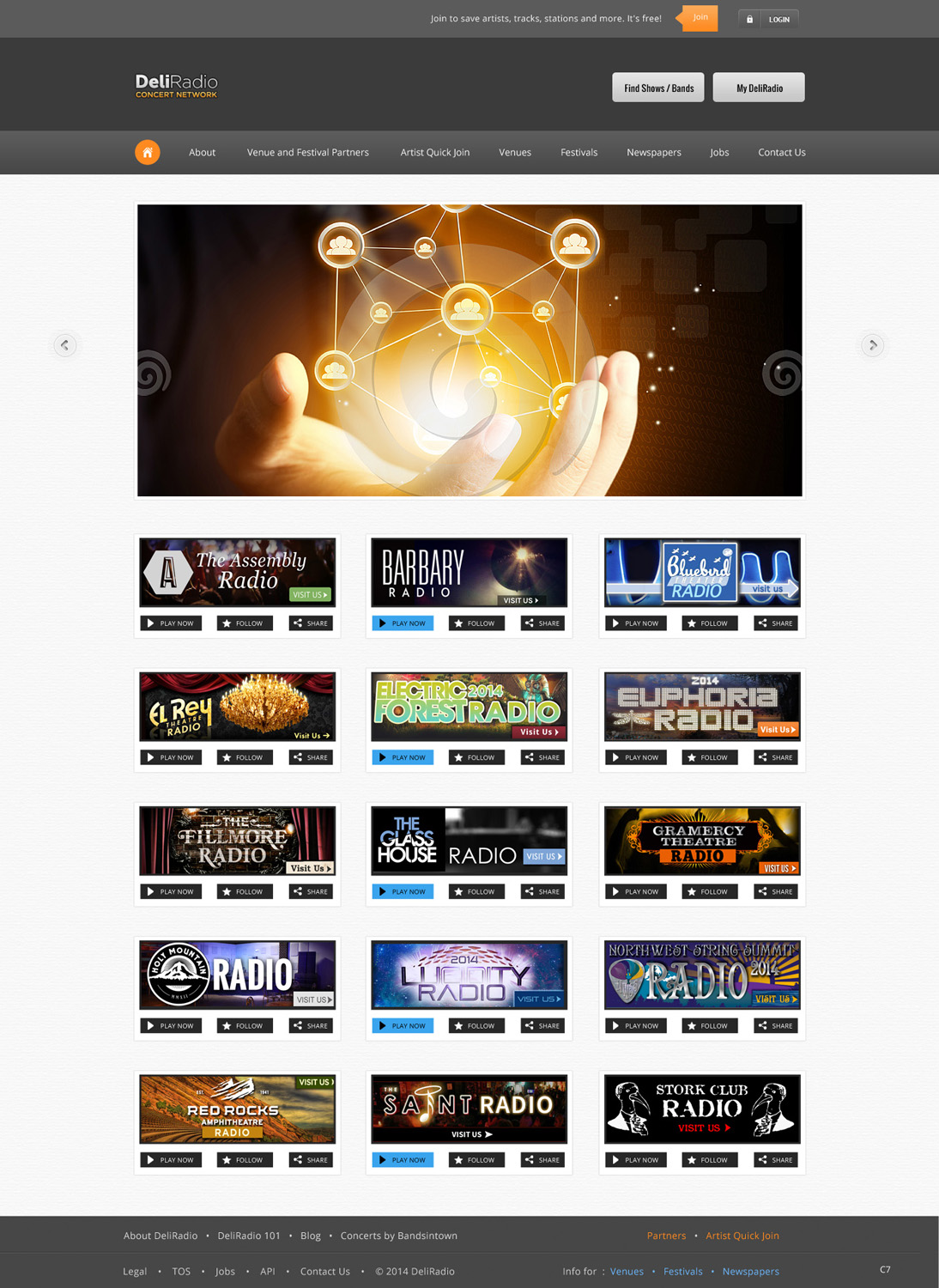 Web Design par pb pour DeliRadio | Design #3323373