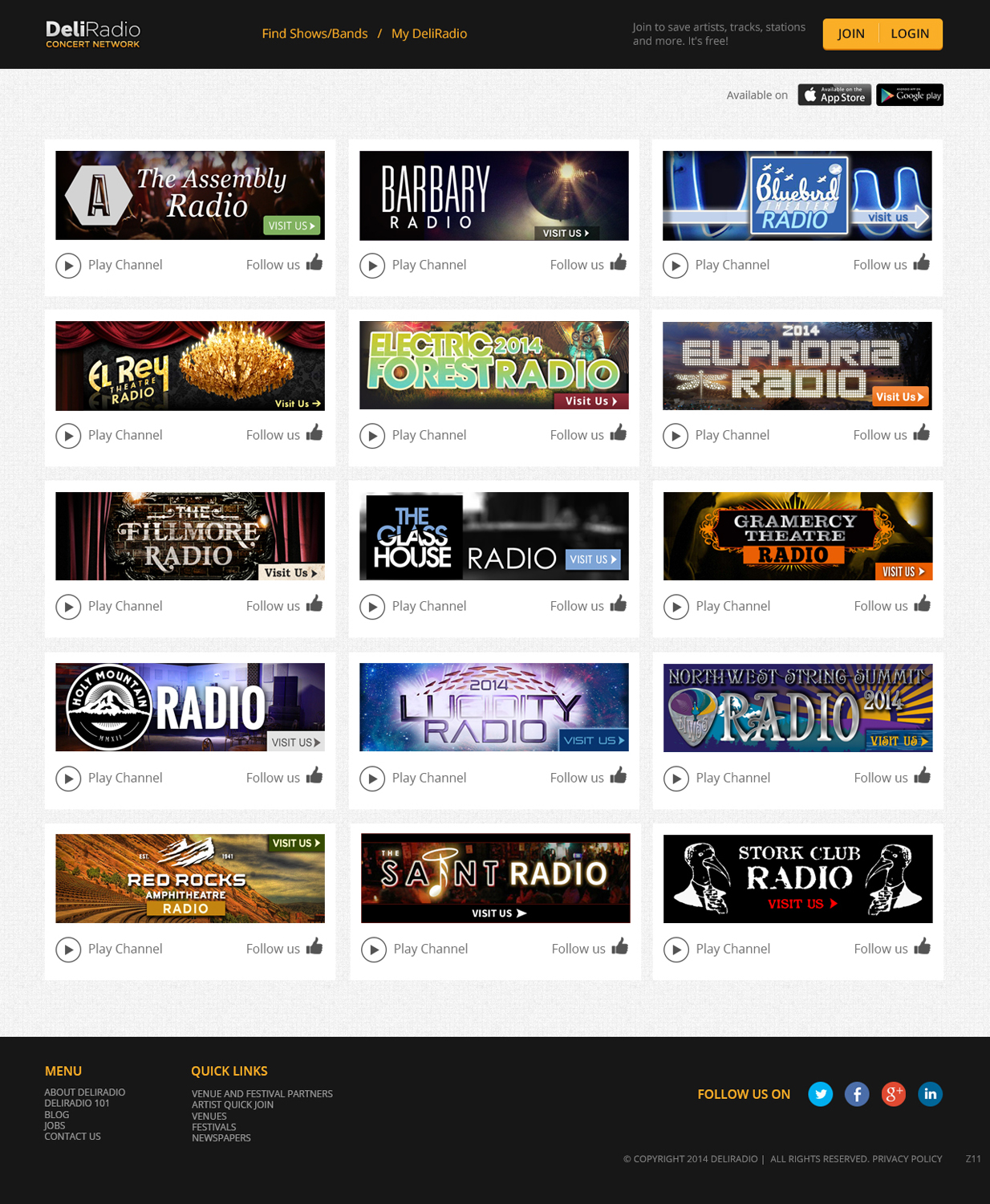 Web Design par pb pour DeliRadio | Design #3329778