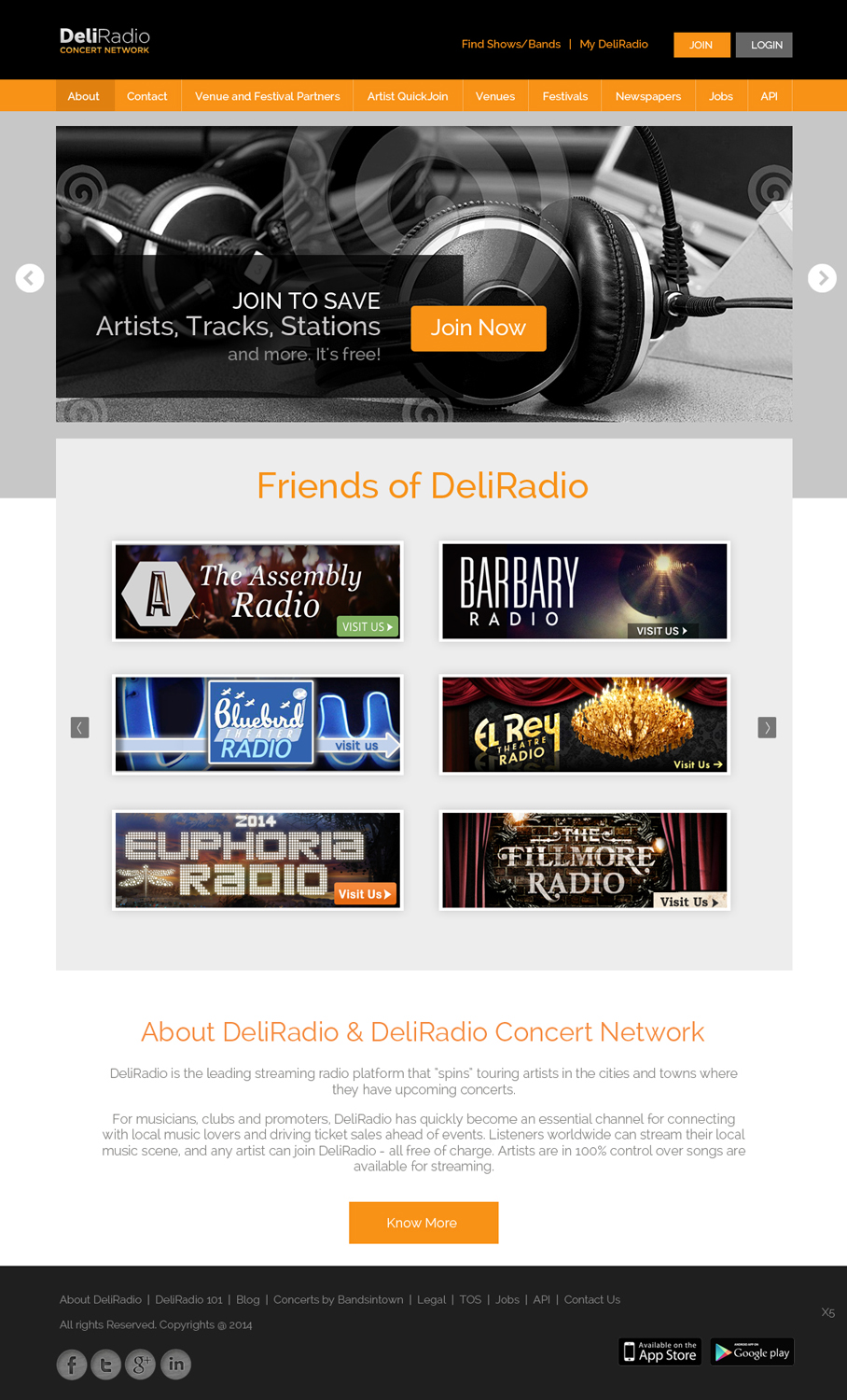 Web Design par pb pour DeliRadio | Design #3335477