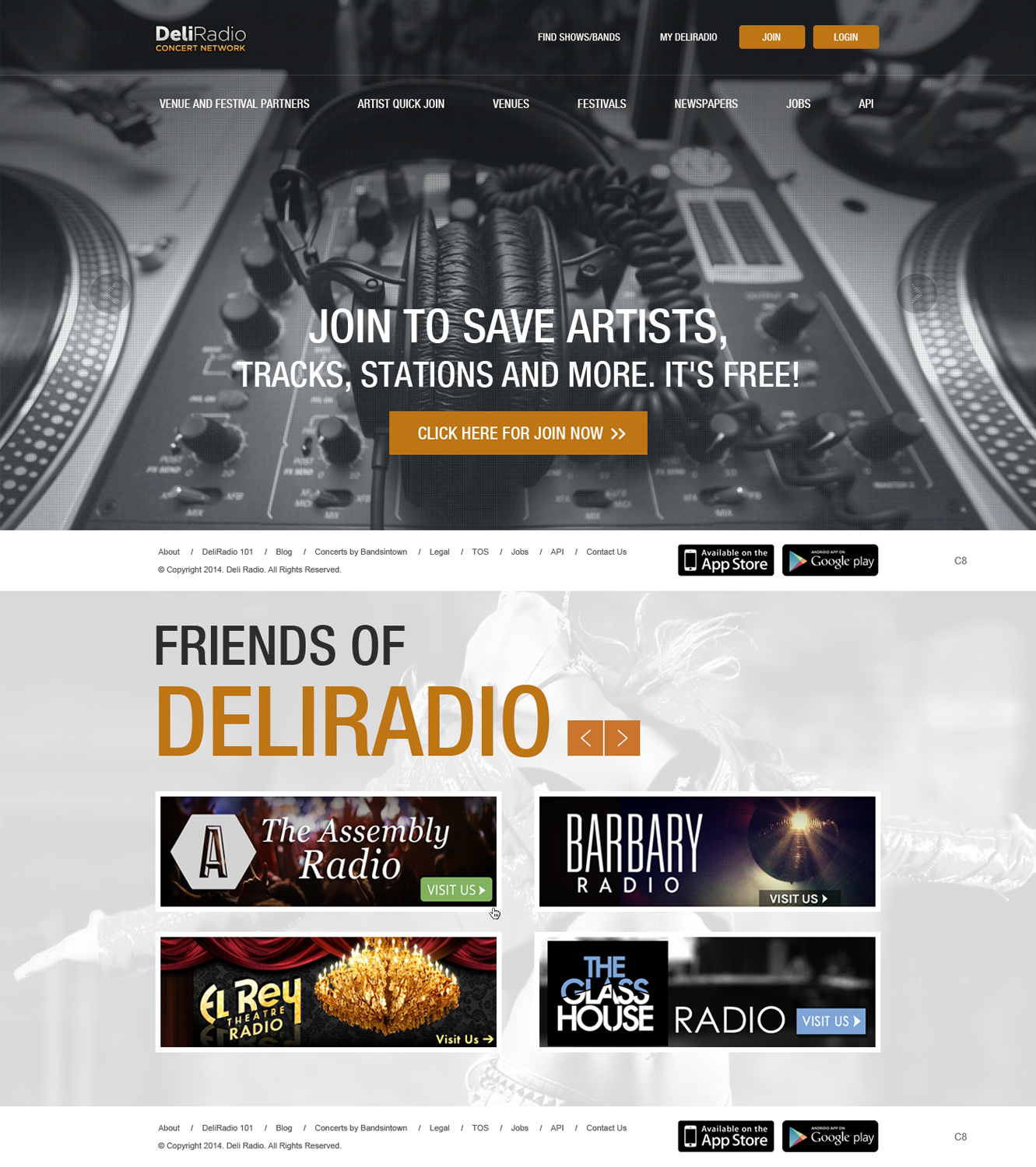 Web Design par pb pour DeliRadio | Design #3355451
