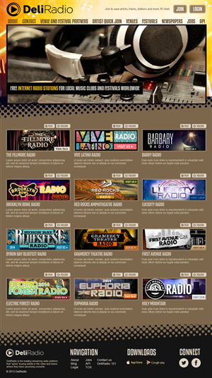 Web Design by jeckx2 for DeliRadio | Design: #3348531