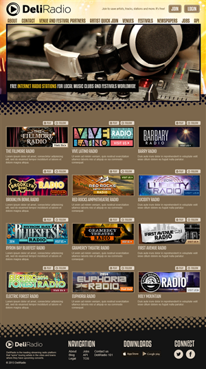 Web Design by jeckx2 for DeliRadio | Design: #3348568