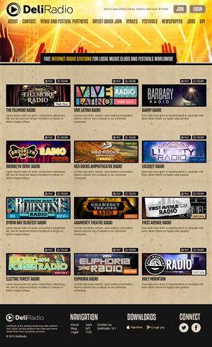 Web Design by jeckx2 for DeliRadio | Design: #3349132