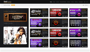 Web Design by WirePaper for DeliRadio | Design: #3368790