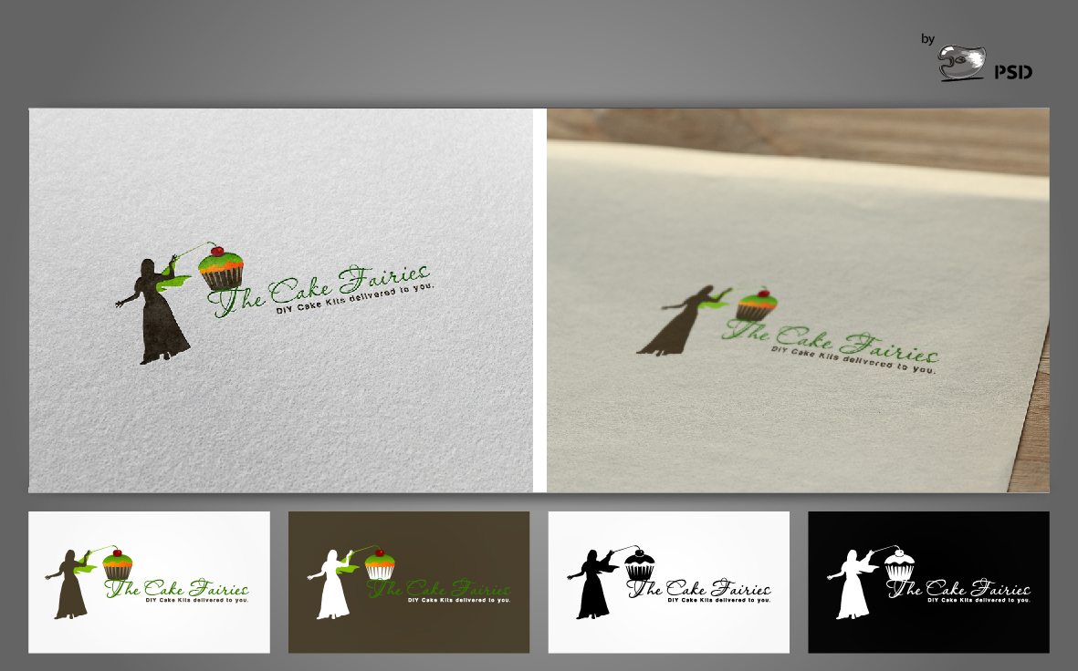 Logo Design by byPSD for The Cake Fairies | Design #3368718