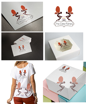 Logo Design by Gentle Spring Rain for The Cake Fairies | Design: #3357509