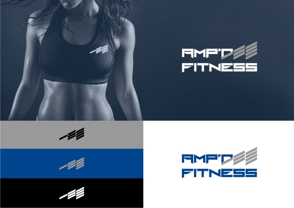 Logo Design by Amduat Design for Amp'D Fitness | Design #3349682