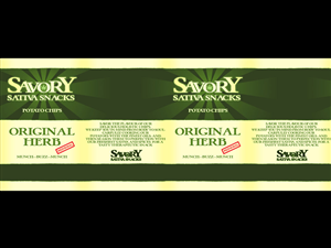 Medical Marijuana Potato Chip Bags Need Graphic Design | Diseño Gráfico por Rossco2000