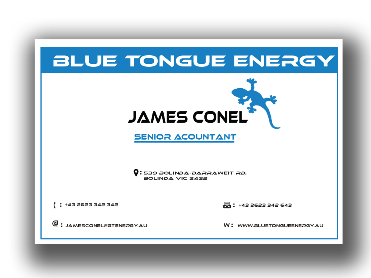 Business Card Design by Naveen Joseph for this project | Design #6553780